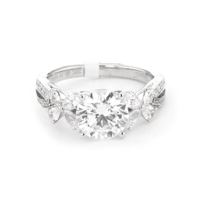 0.79 ctw Diamond Soliataire Engagement Ring
