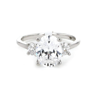 0.36 ctw Diamond Three-Stone Engagement Ring