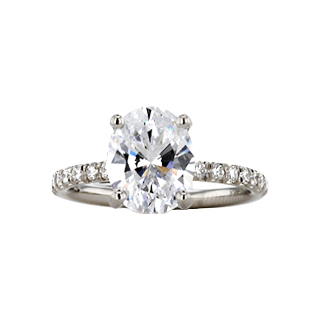 0.35 ctw Diamond Solitaire Engagement Ring