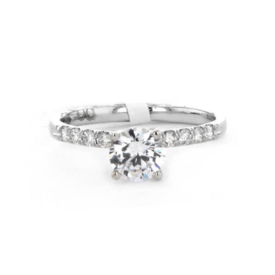 0.23 ctw Diamond Solitaire Engagement Ring