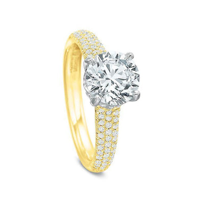 0.41 ctw Diamond Solitaire Engagement Ring