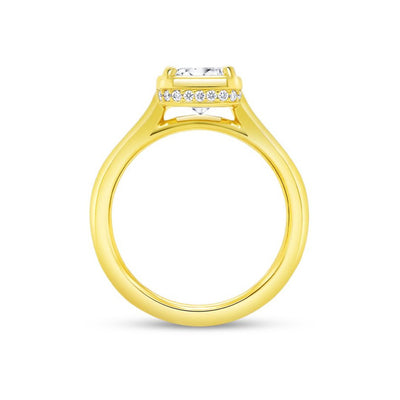 Diamond Bezel Enagement Ring