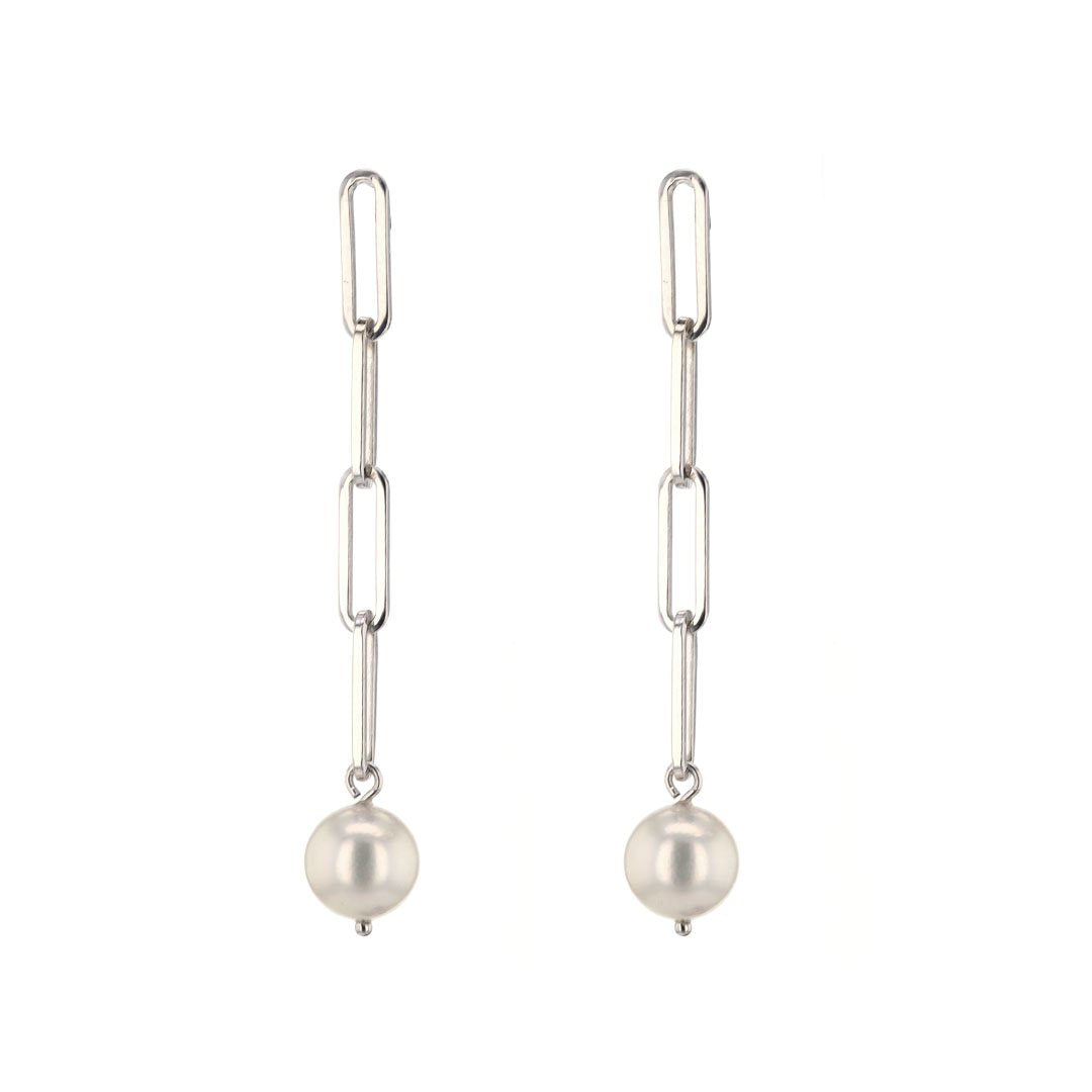 Links pearl earrings hotsell