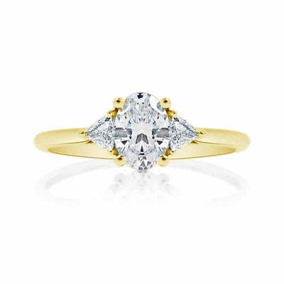 0.18 ctw Diamond Three-Stone Engagement Ring