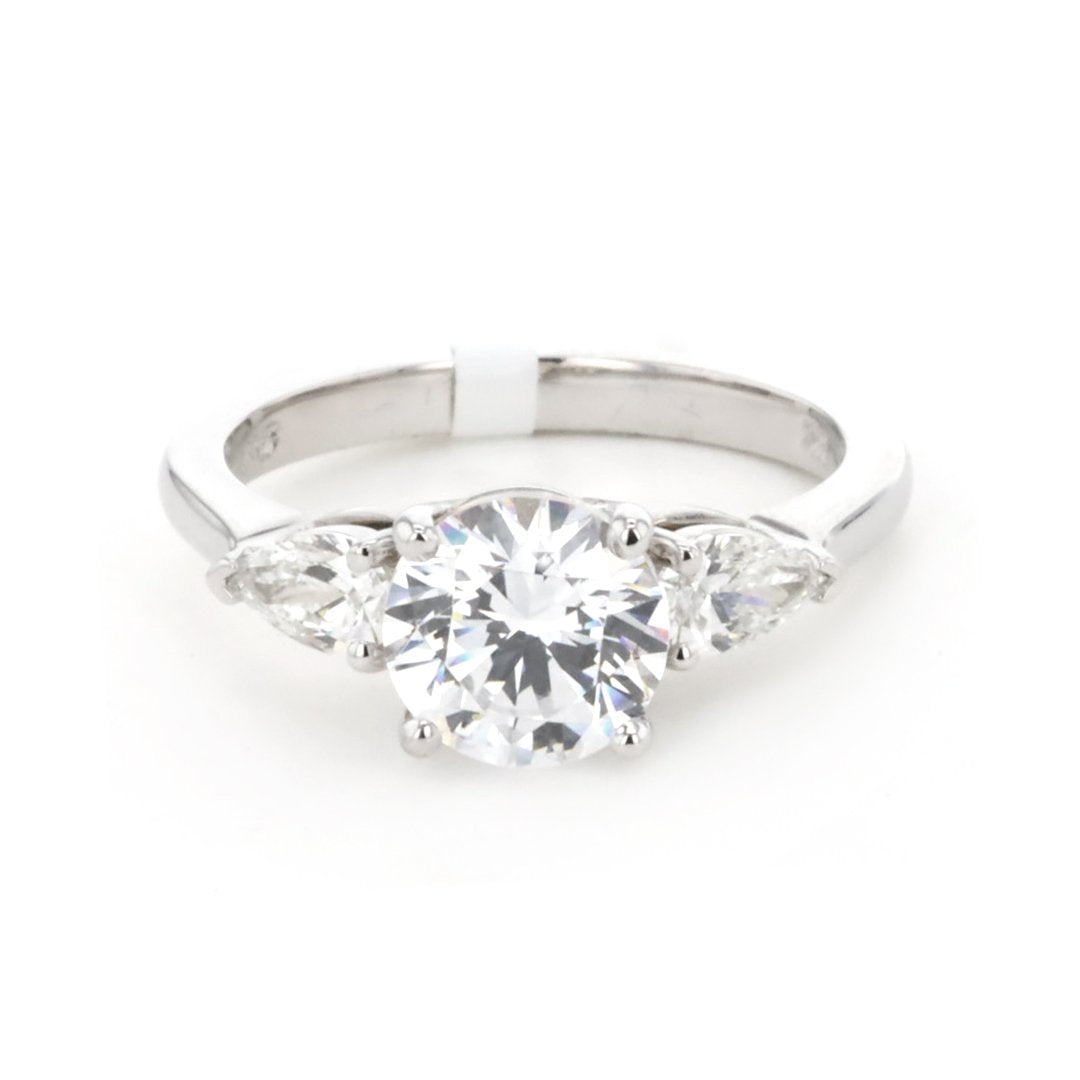 0.46 ctw Diamond Three-Stone Engagement Ring