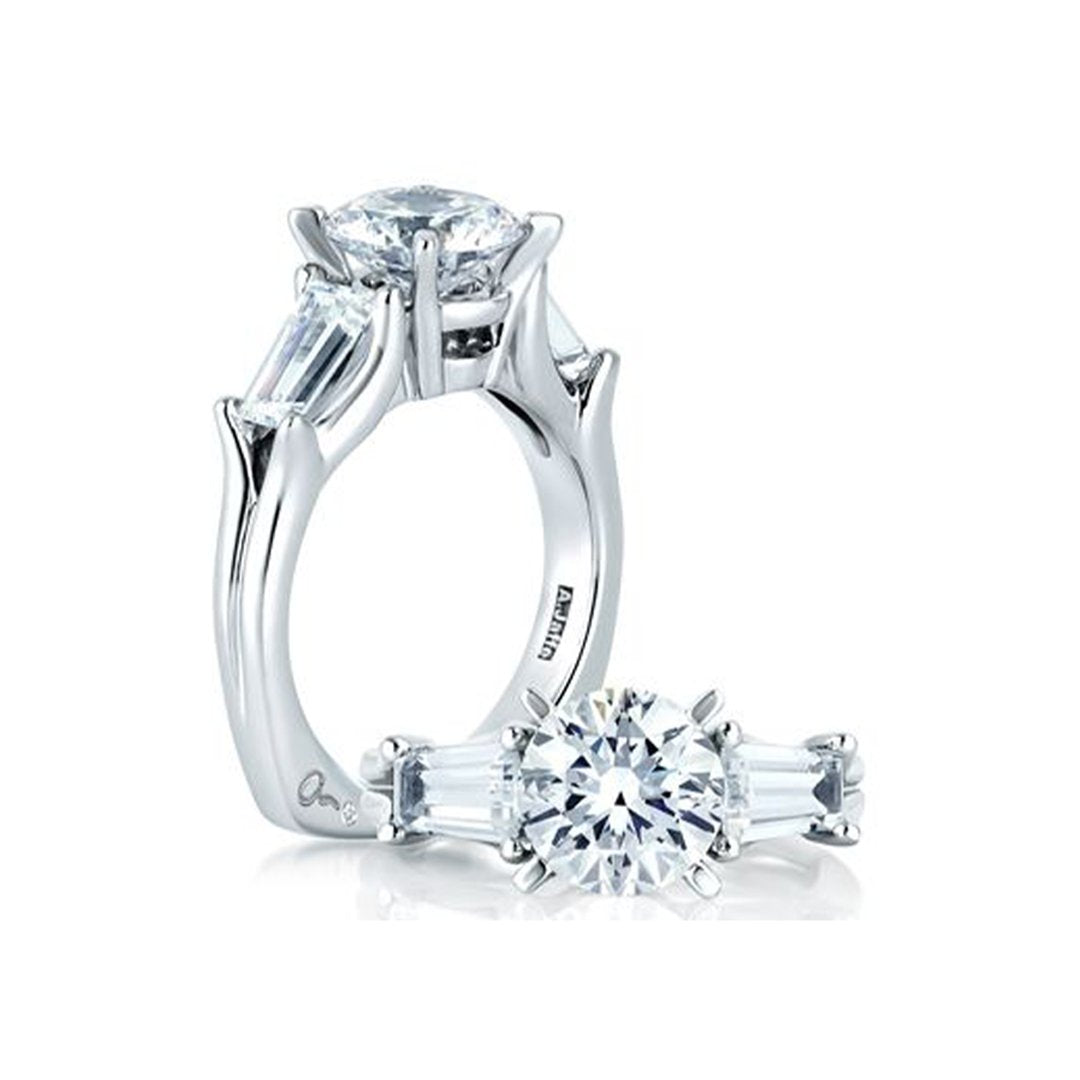1.14 ctw Diamond Three-Stone Engagement Ring