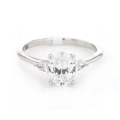 0.16 ctw Diamond Three-Stone Engagement Ring