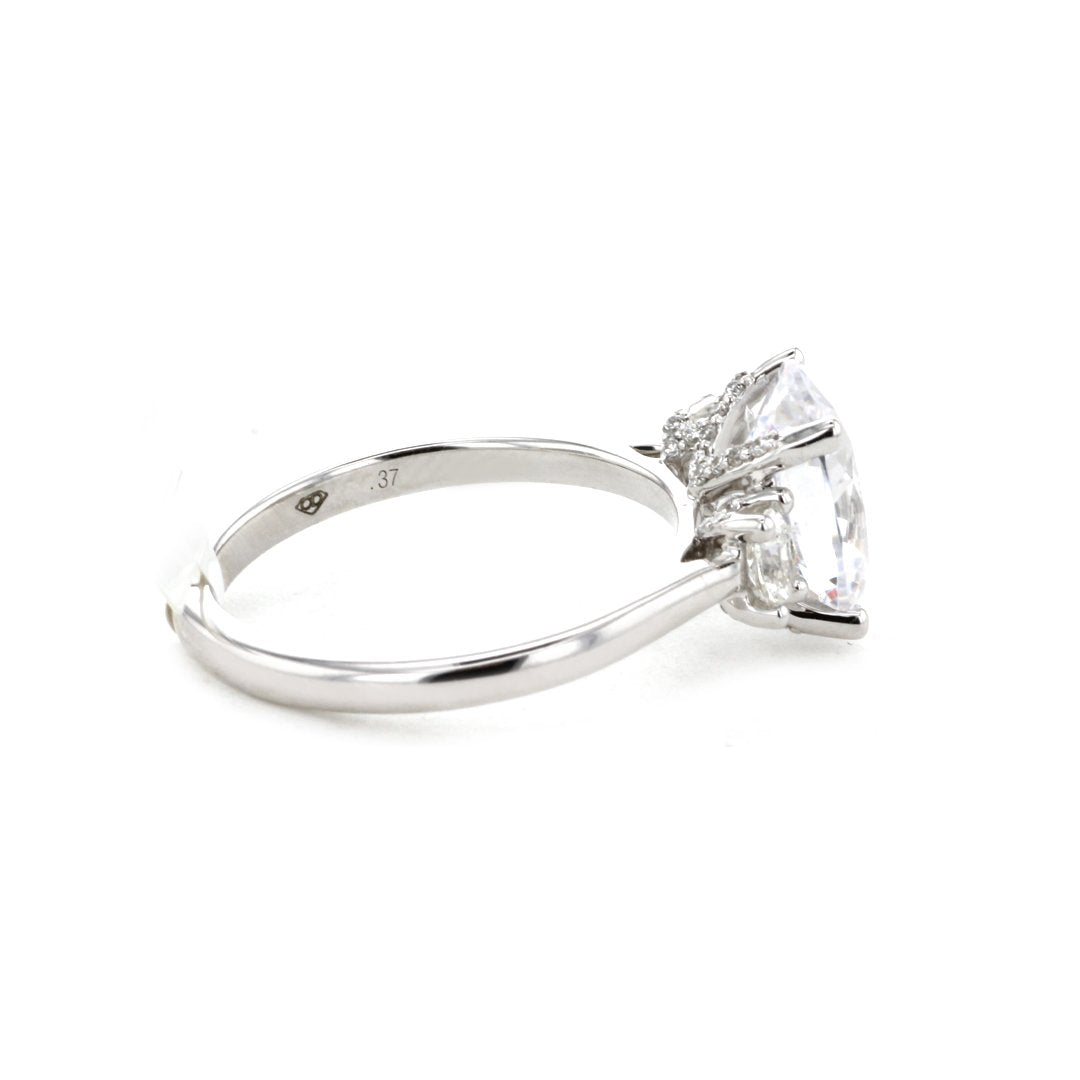 0.37 ctw Diamond Three-Stone Engagement Ring