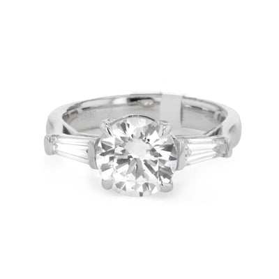 0.46 ctw Diamond Three-Stone Engagement Ring