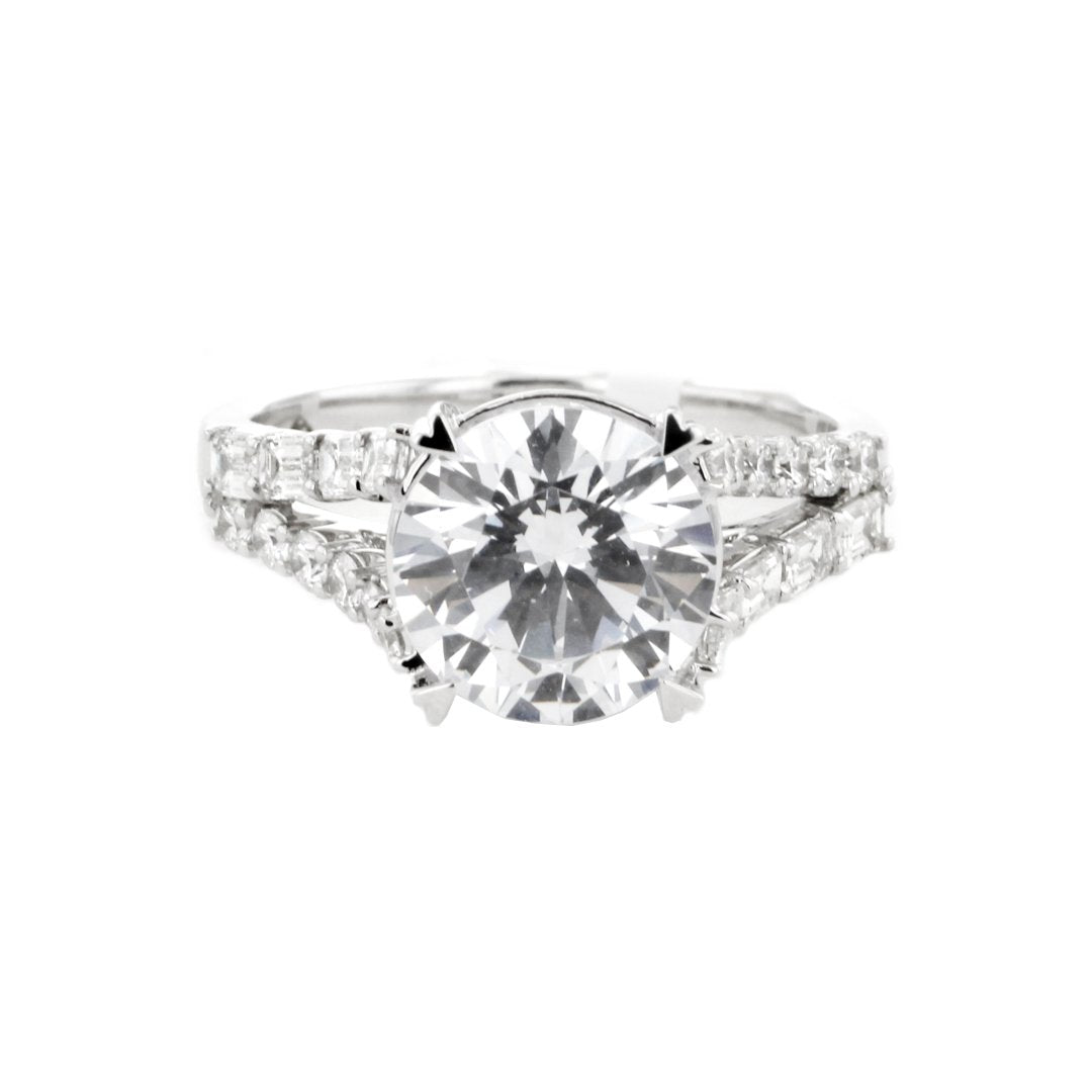 0.73 ctw Diamond Solitaire Engagement Ring