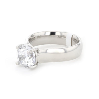 Cathedral Solitaire Engagement Ring