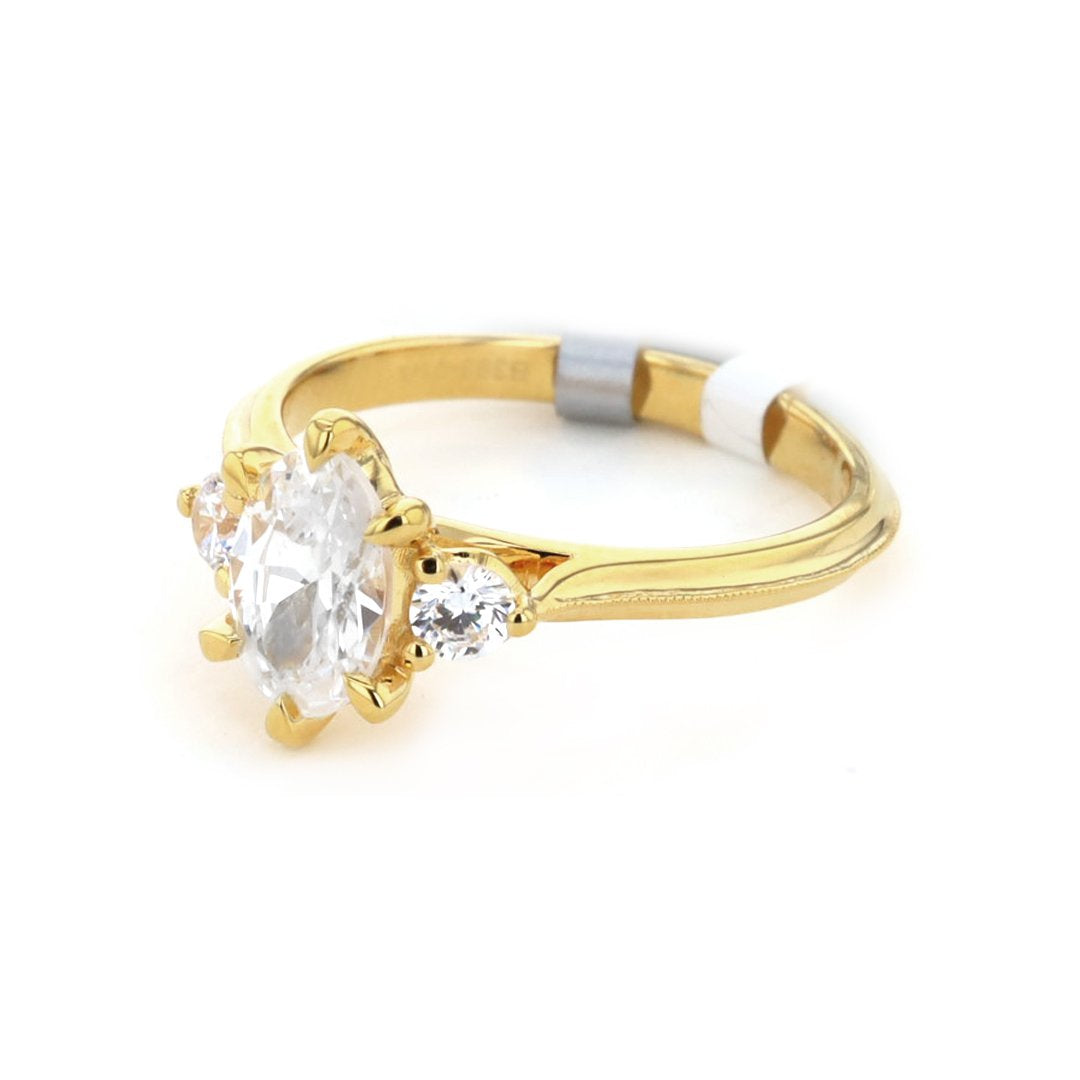 0.24 ctw Diamond Three-Stone Engagement Ring