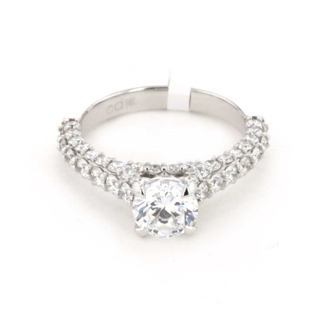 1.37 ctw Diamond Solitaire Engagement Ring