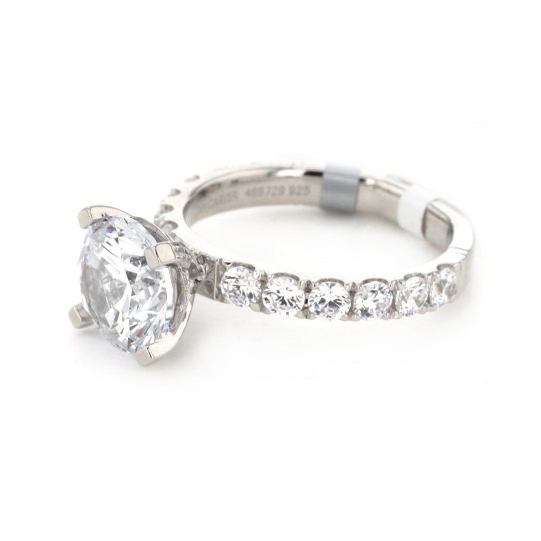1.06 ctw Diamond Hidden Halo Engagement Ring