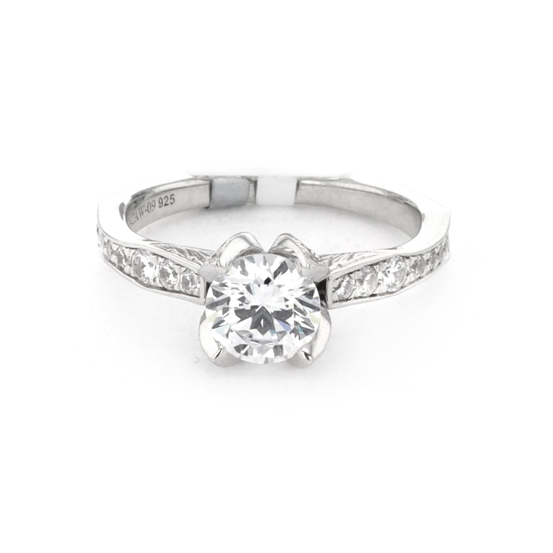 0.38 ctw Diamond Solitaire Engagement Ring