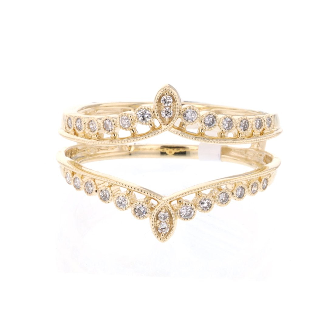 0.25 ctw Diamond Contour Guard