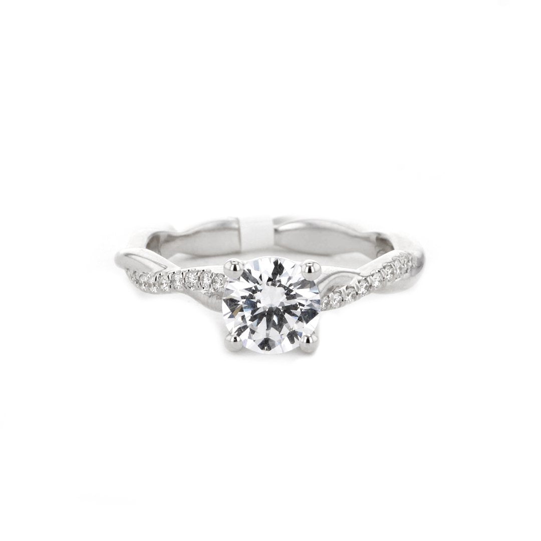 0.10 ctw Diamond Solitaire Engagement Ring