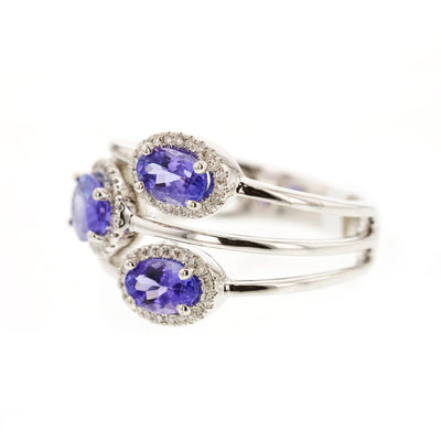 Tanzanite & Diamond Ring