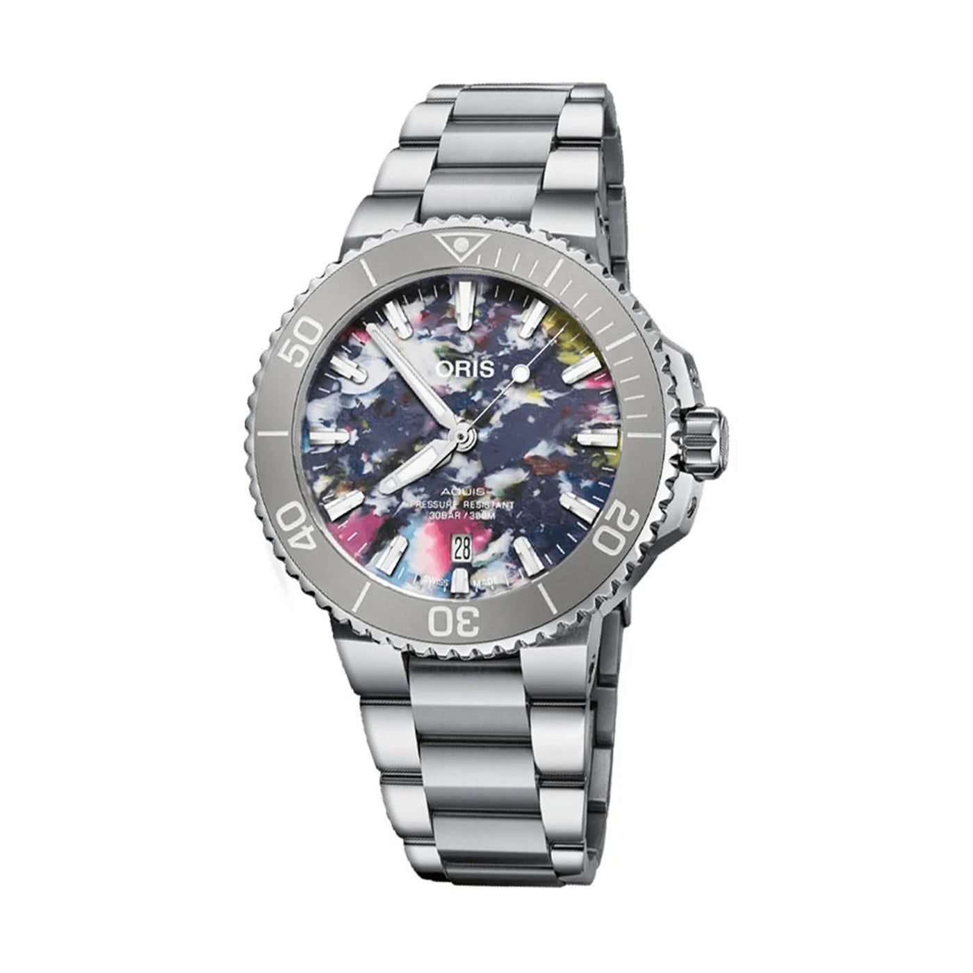 41.5MM Aquis Date Upcycle
