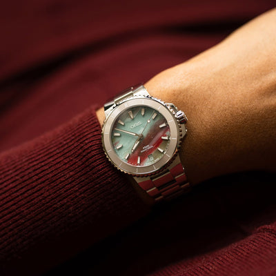 36.5MM Aquis Date Upcycle