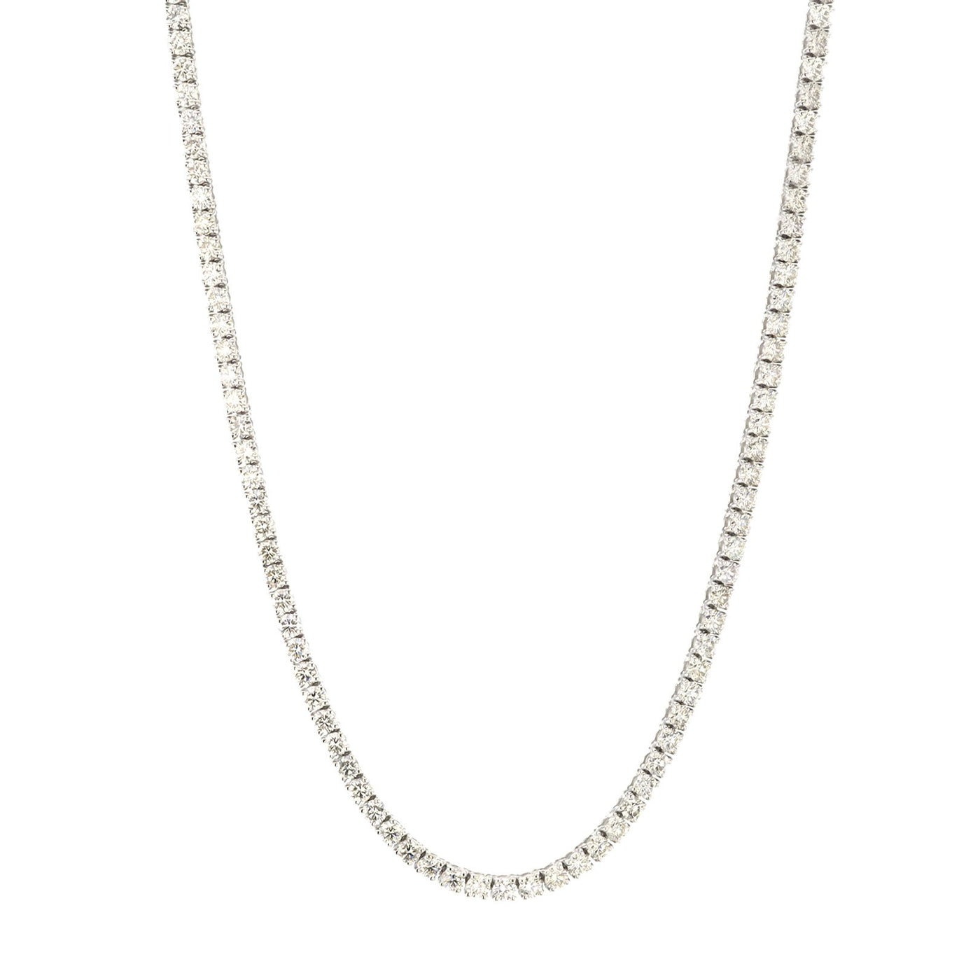 17" 10.09 ctw Diamond Eternity Necklace