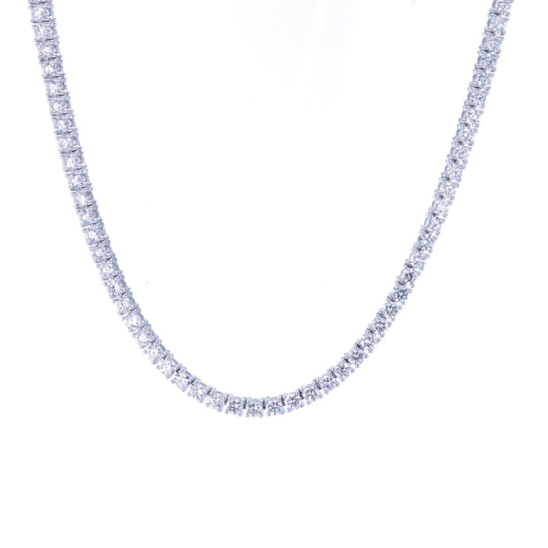 7.00 ctw Lab-Grown Diamond Eternity Necklace