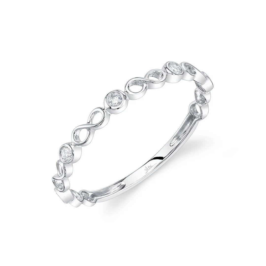 0.08 ctw Diamond Infinity Band
