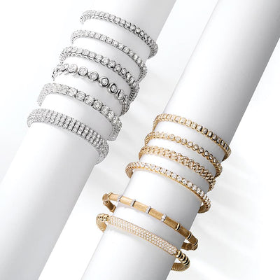 4.82 ctw Diamond Tennis Bracelet