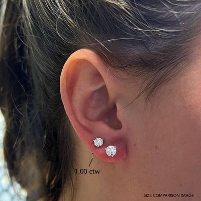 1.50 ctw Diamond Stud Earrings