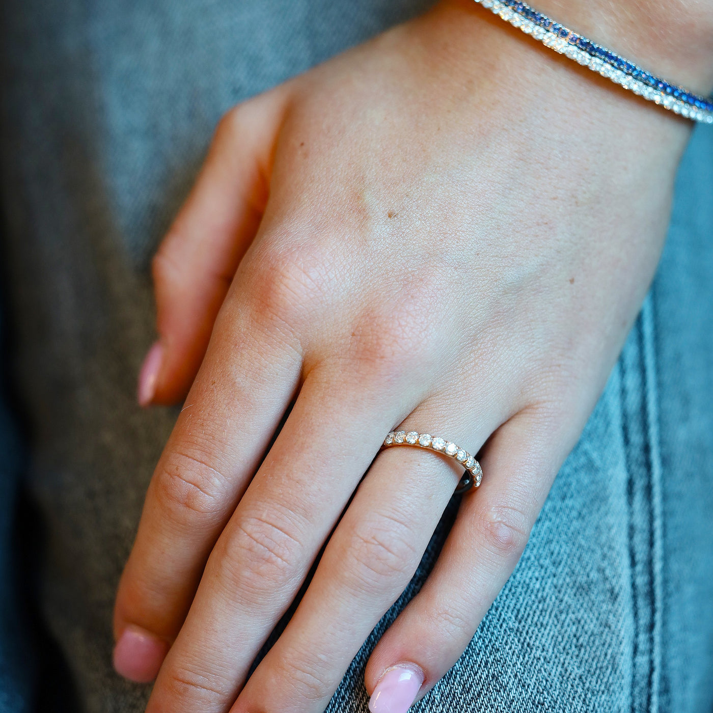 0.75 ctw Diamond Band