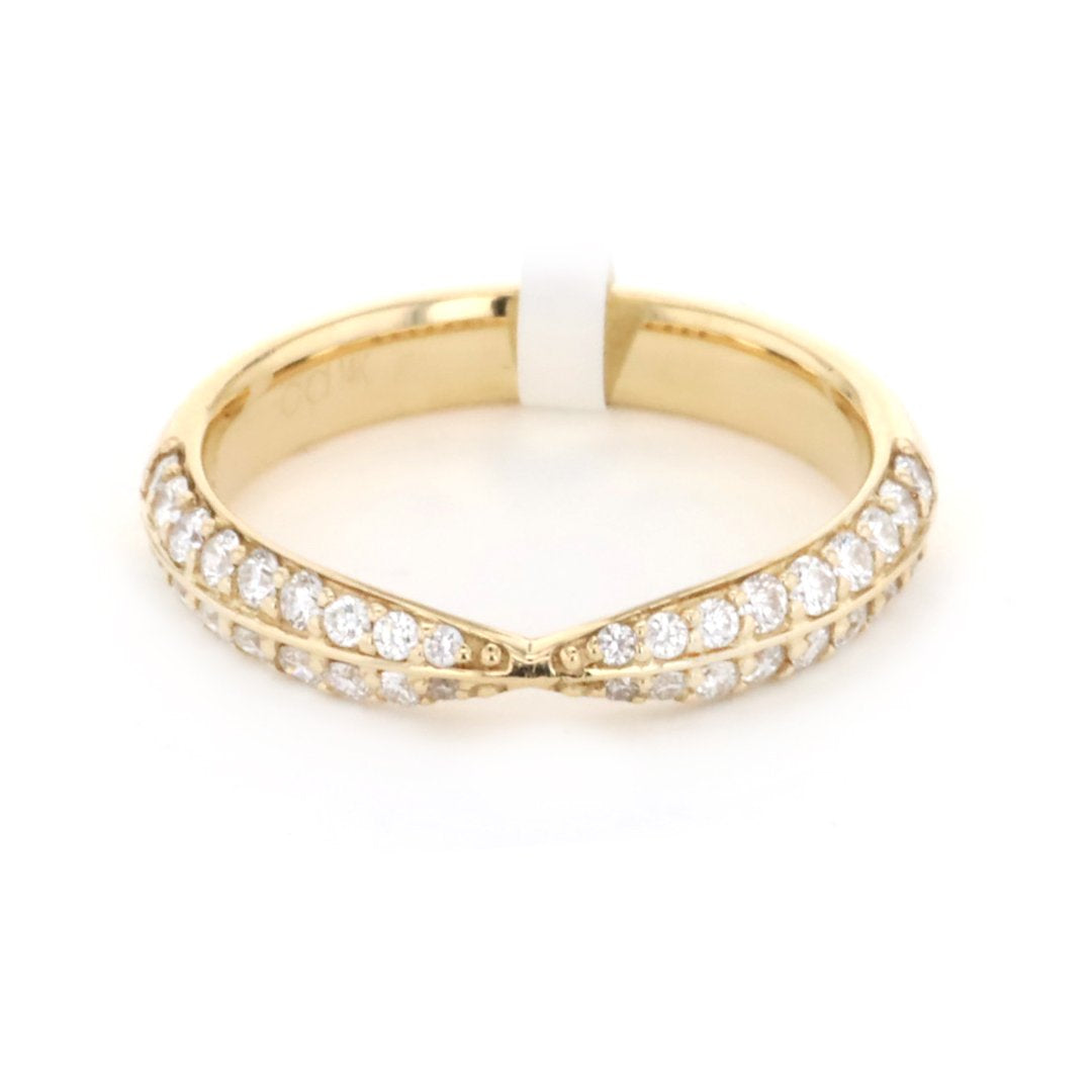 0.50 ctw Diamond Contour Band