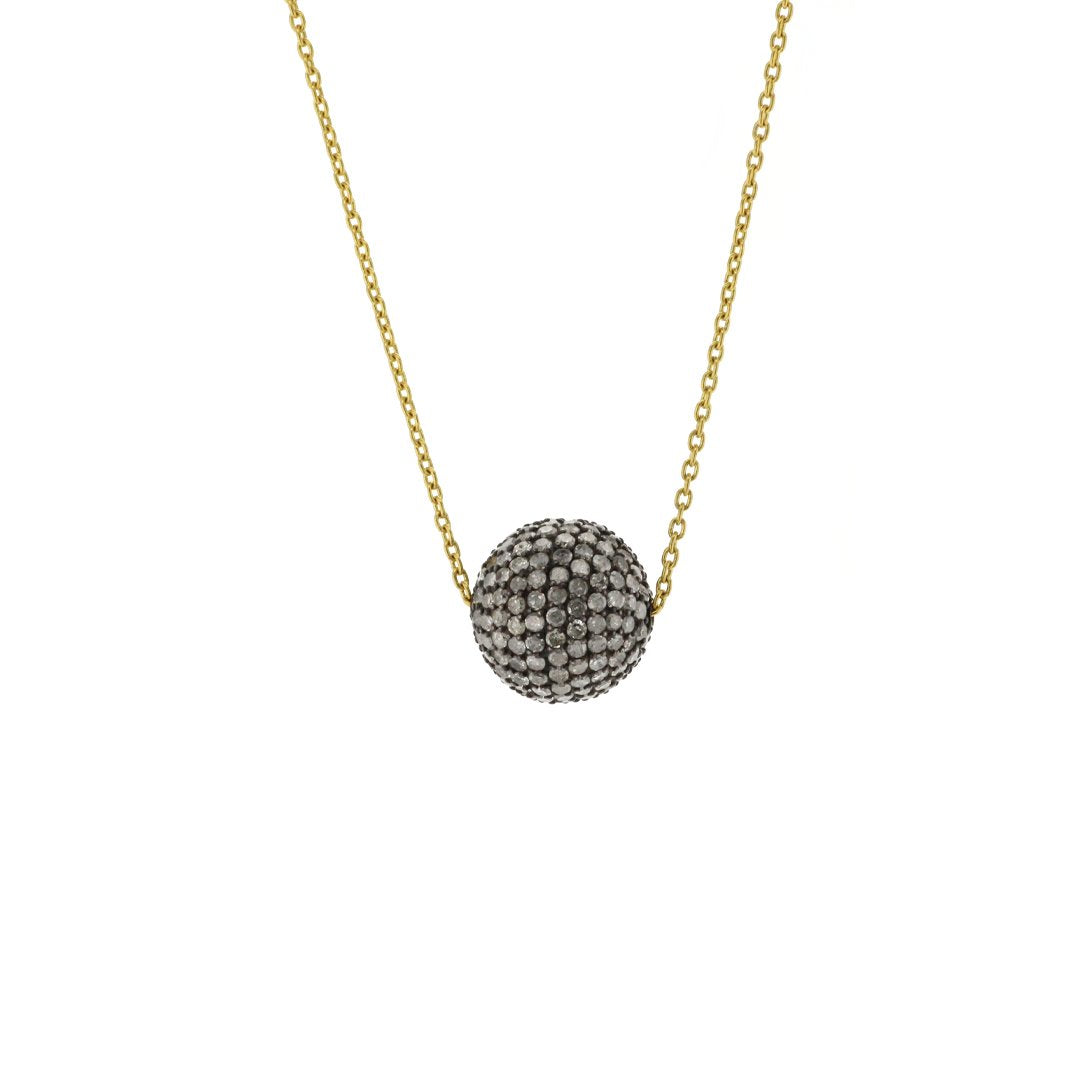 3.85 ctw Diamond Bead Necklace