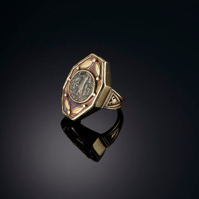 19th Century Coin Ring