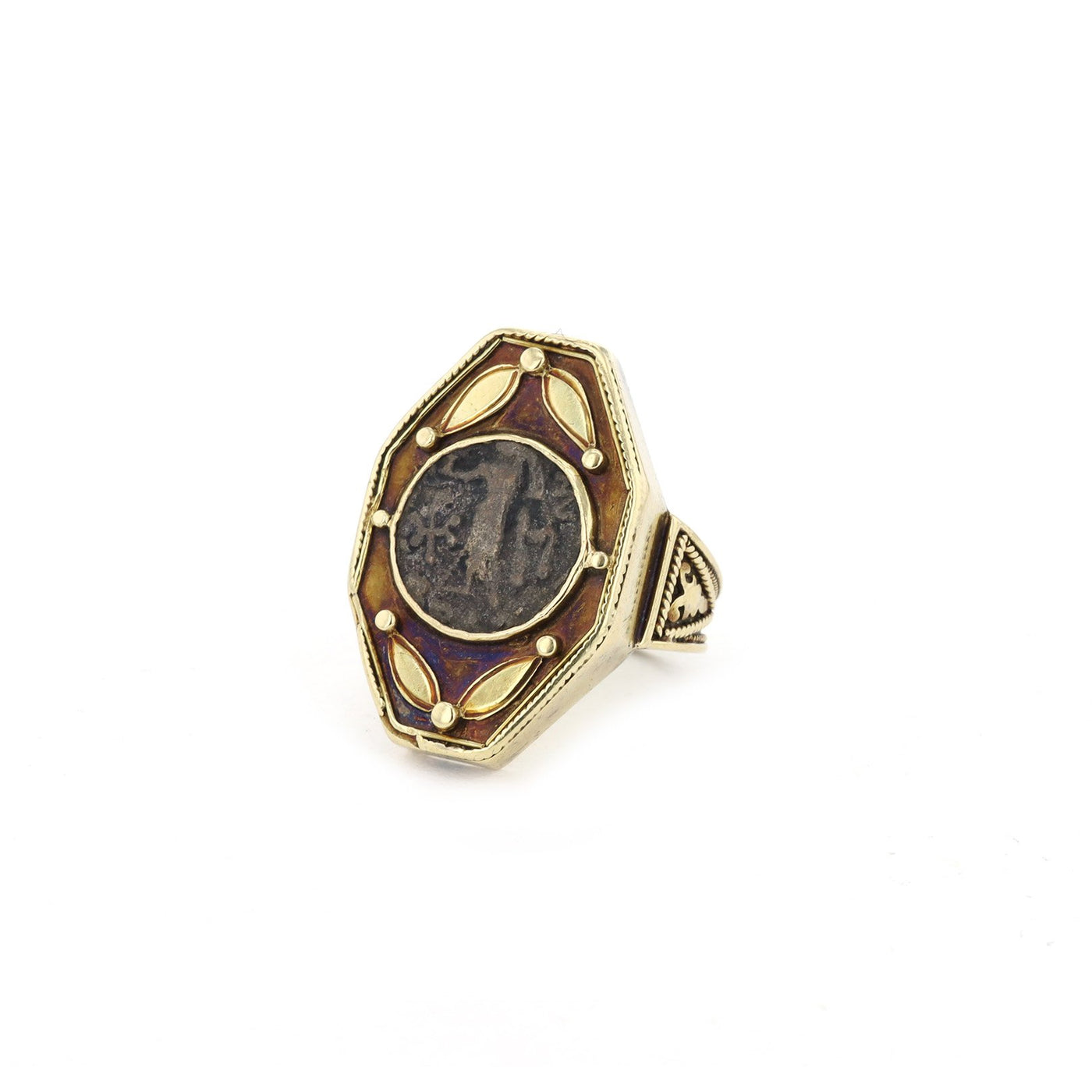 19th Century Coin Ring