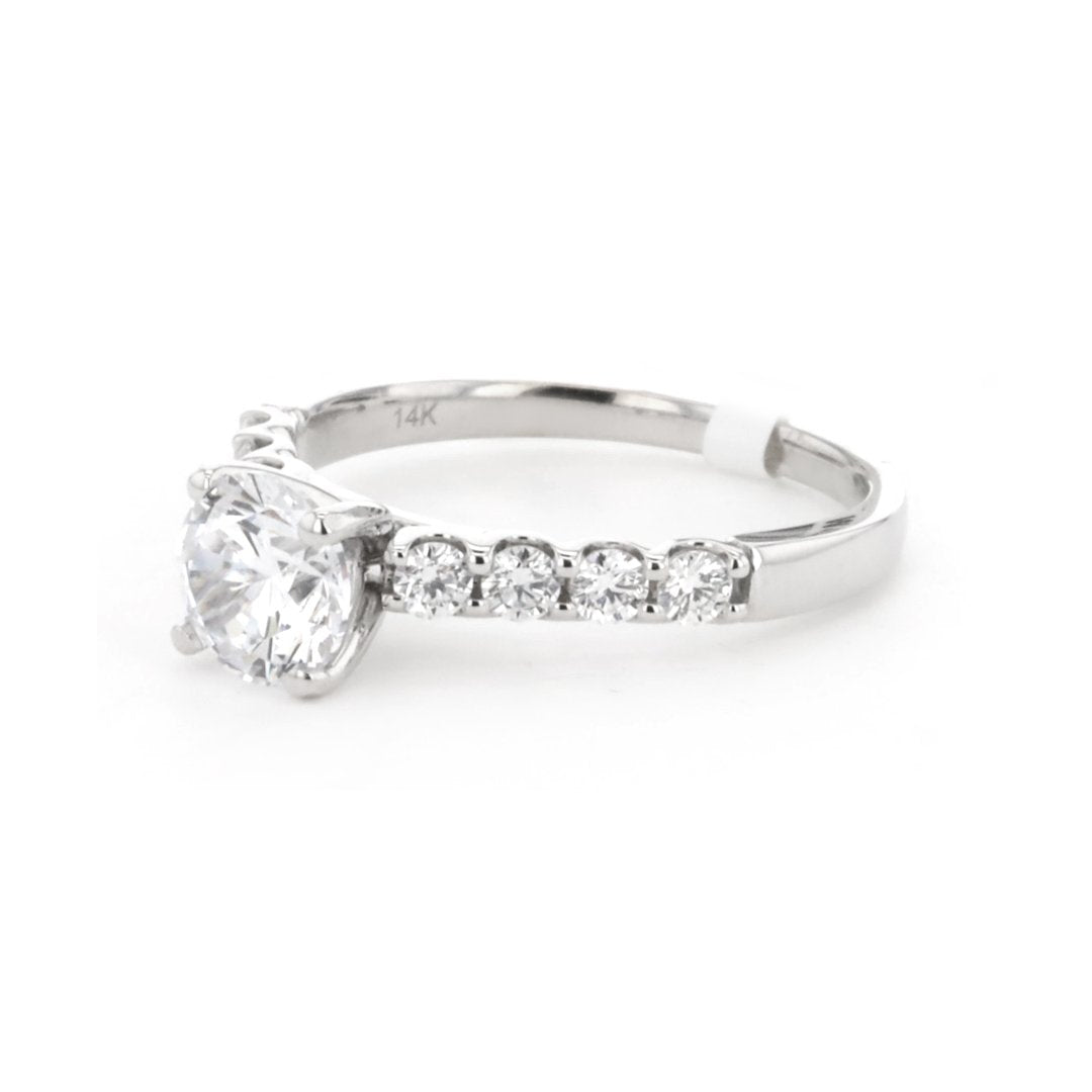 0.45 ctw Diamond Solitaire Engagement Ring