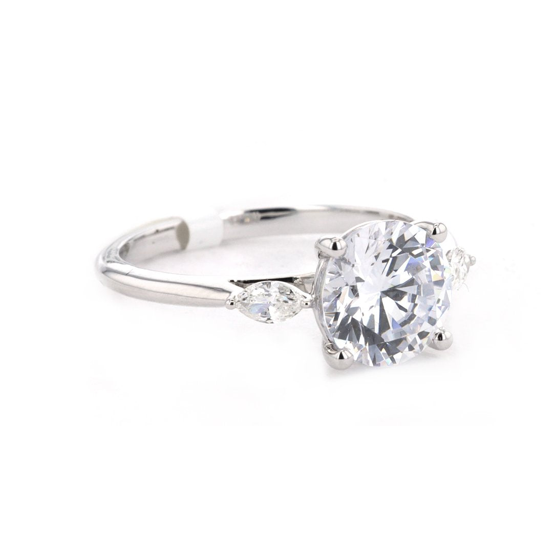 0.18 ctw Diamond Three-Stone Engagement Ring