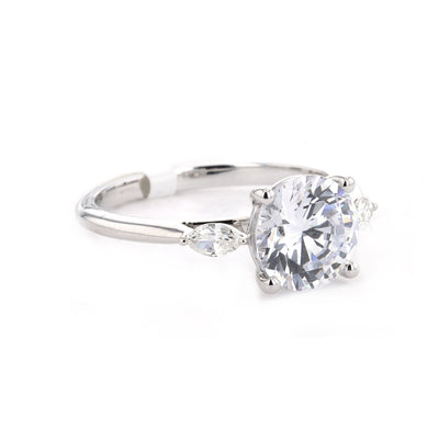 0.18 ctw Diamond Three-Stone Engagement Ring