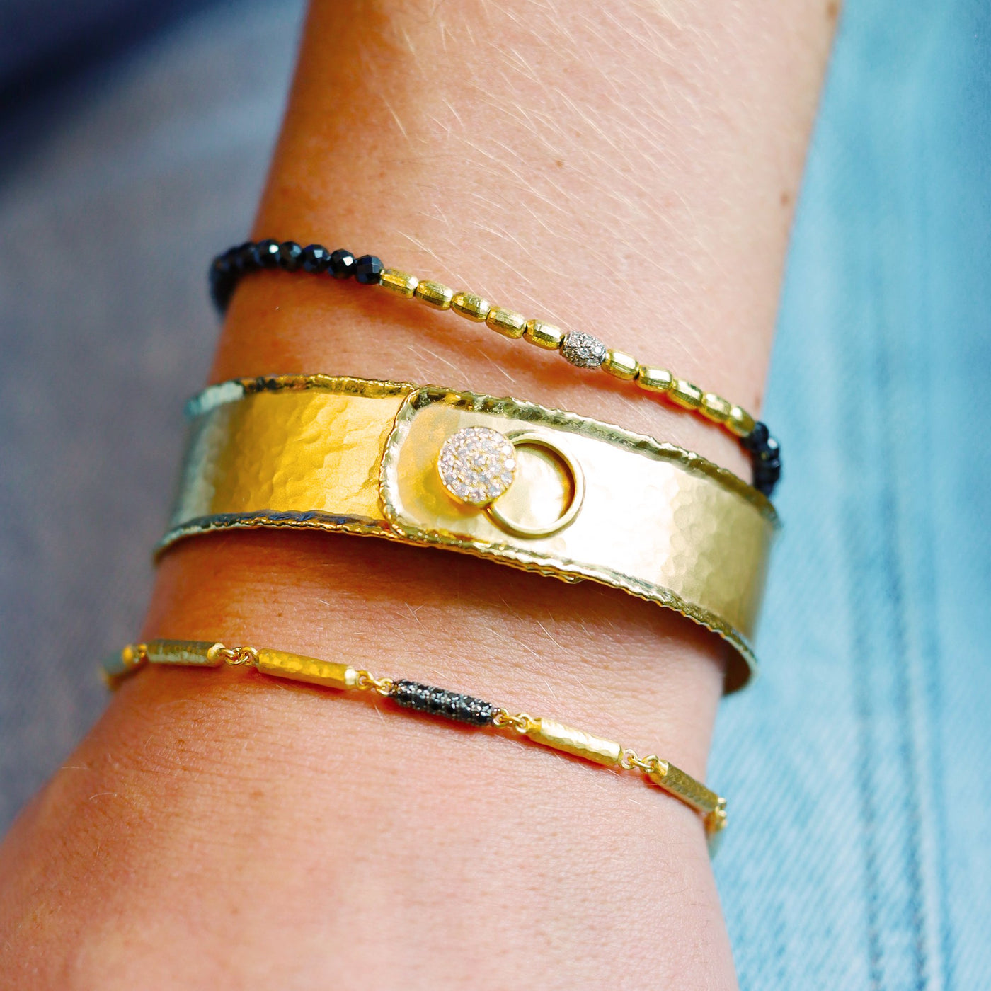 0.22 ctw Diamond Bangle Bracelet