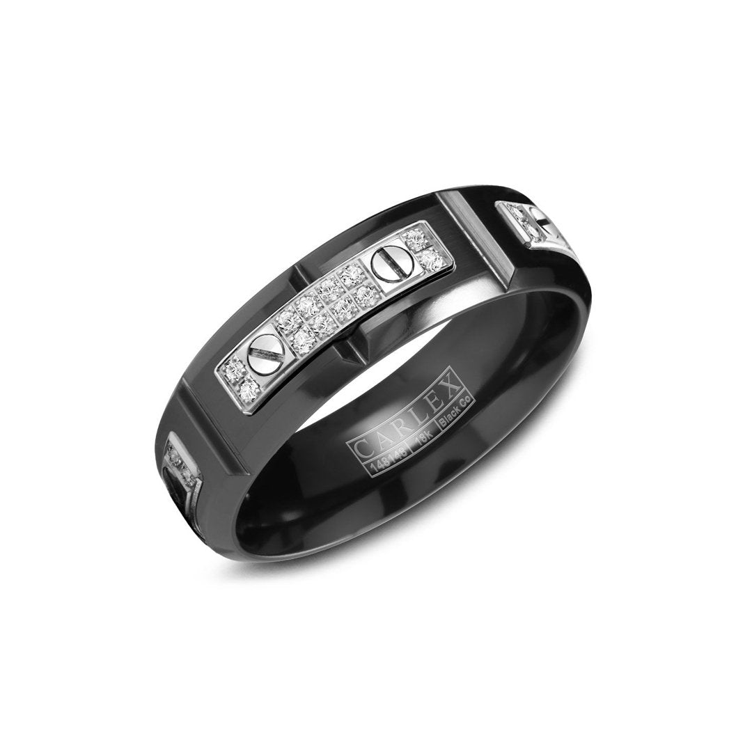 6.5MM 0.36 ctw Diamond Band