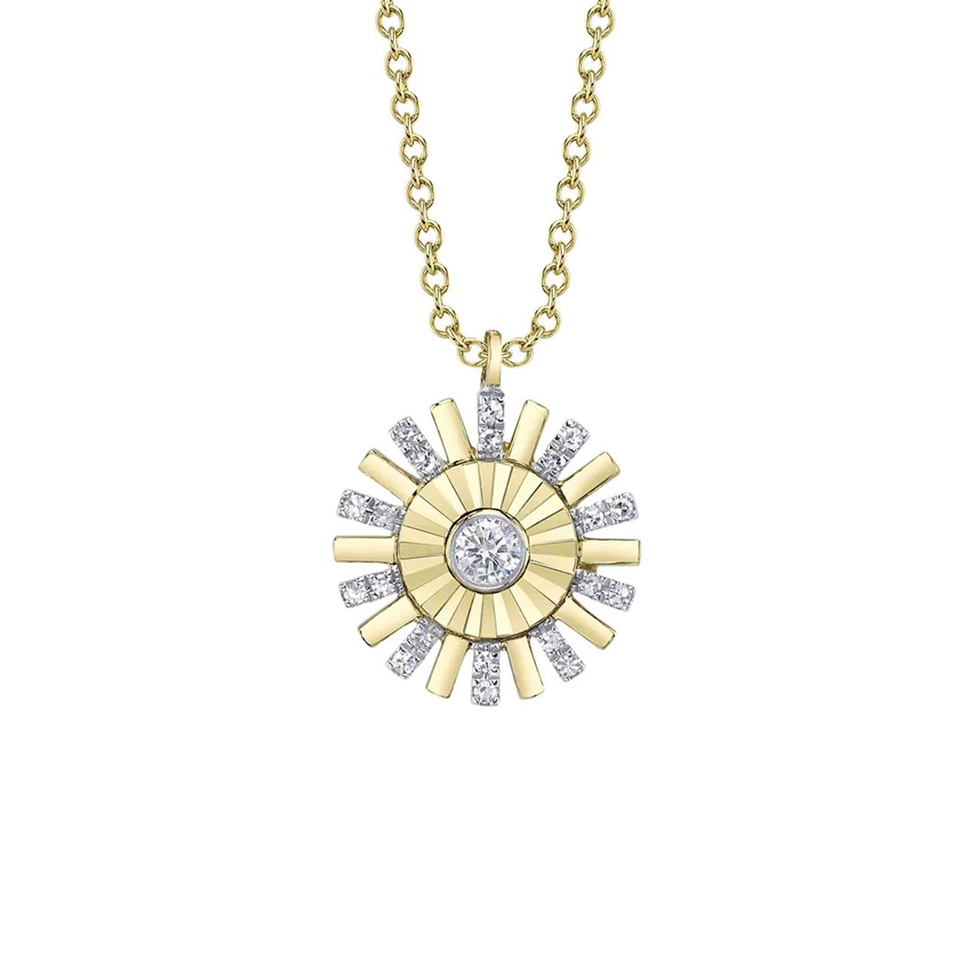 0.11 ctw Diamond Pendant Necklace