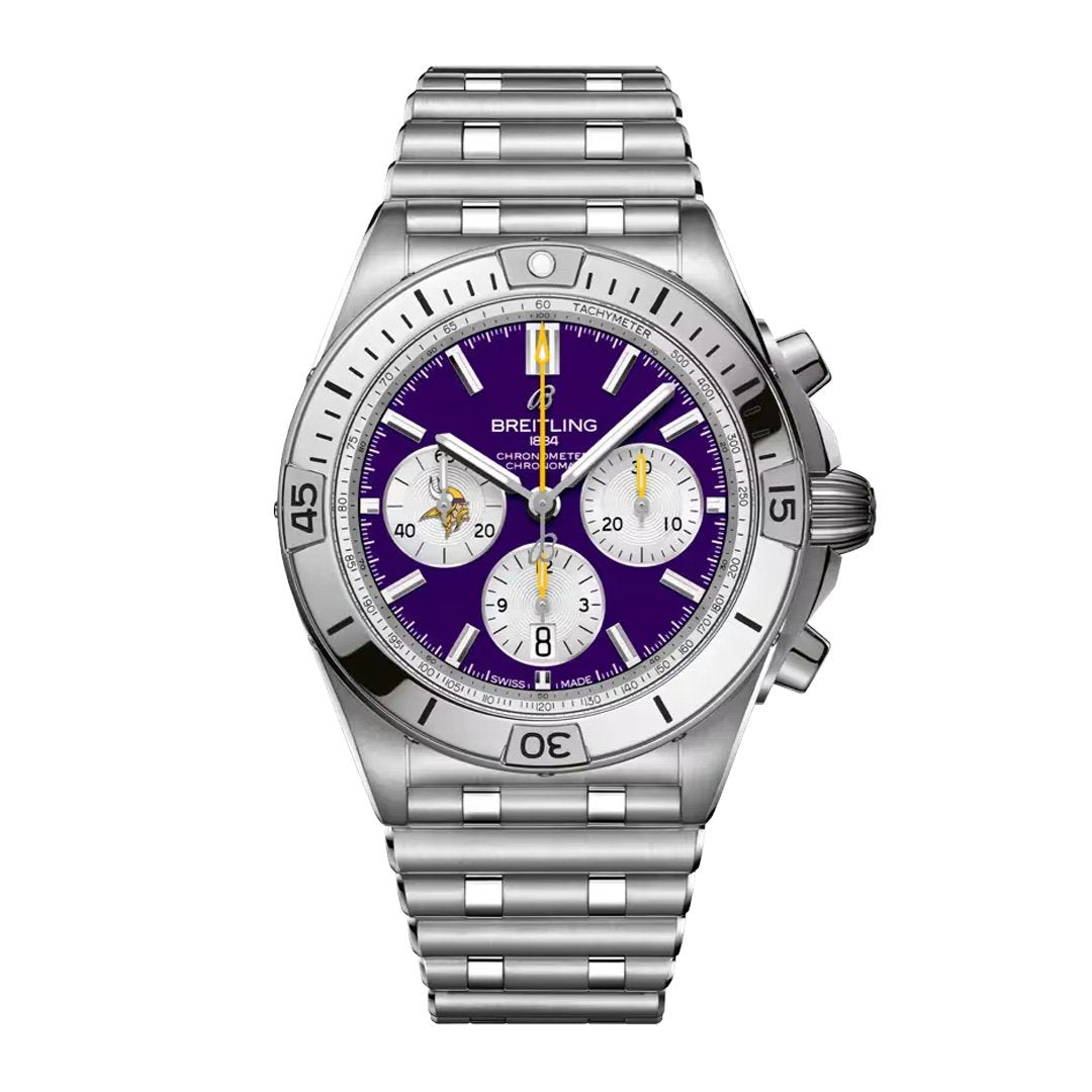 42MM Chronomat B01 Minnesota Vikings Edition