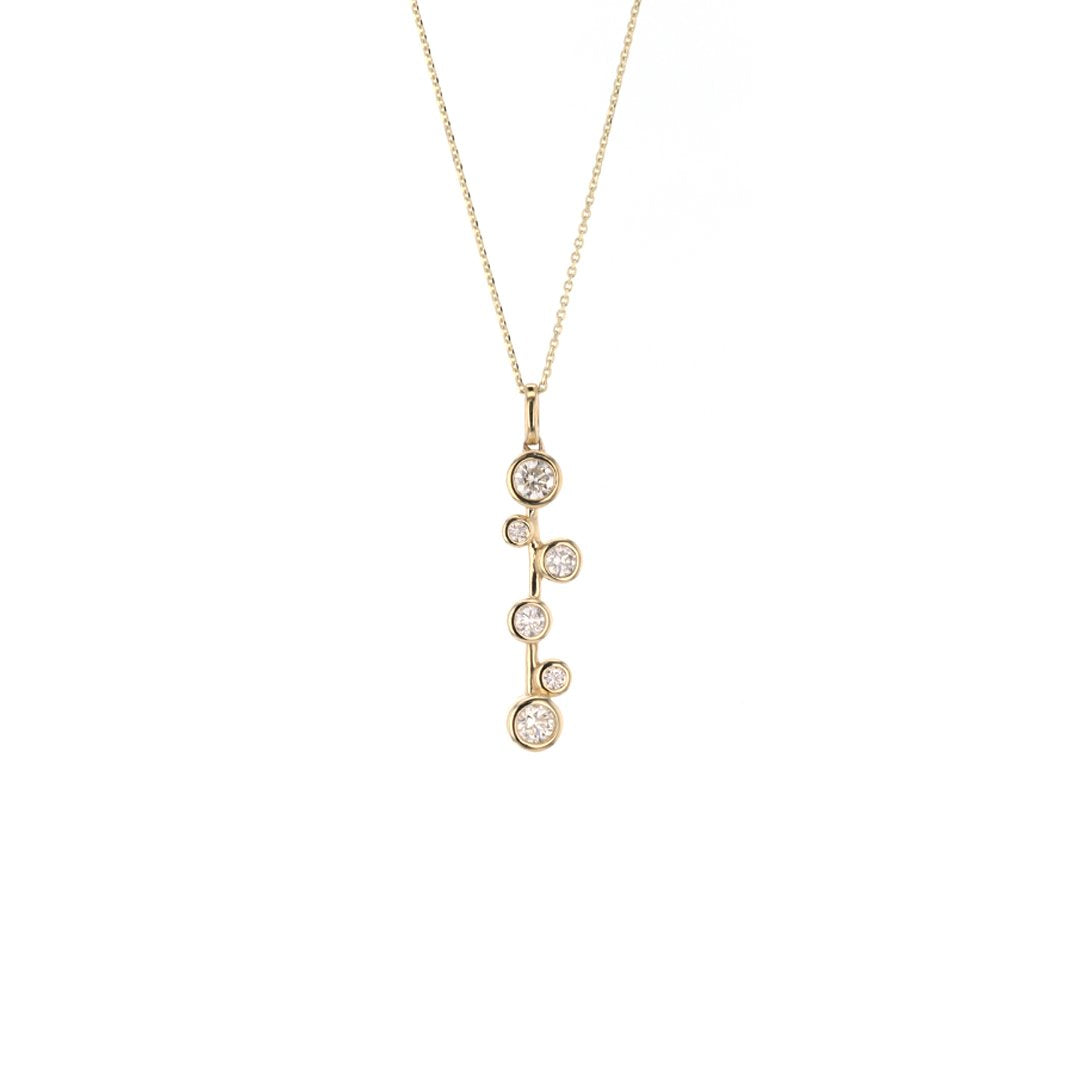 18" 0.34 ctw Diamond Pendant Necklace