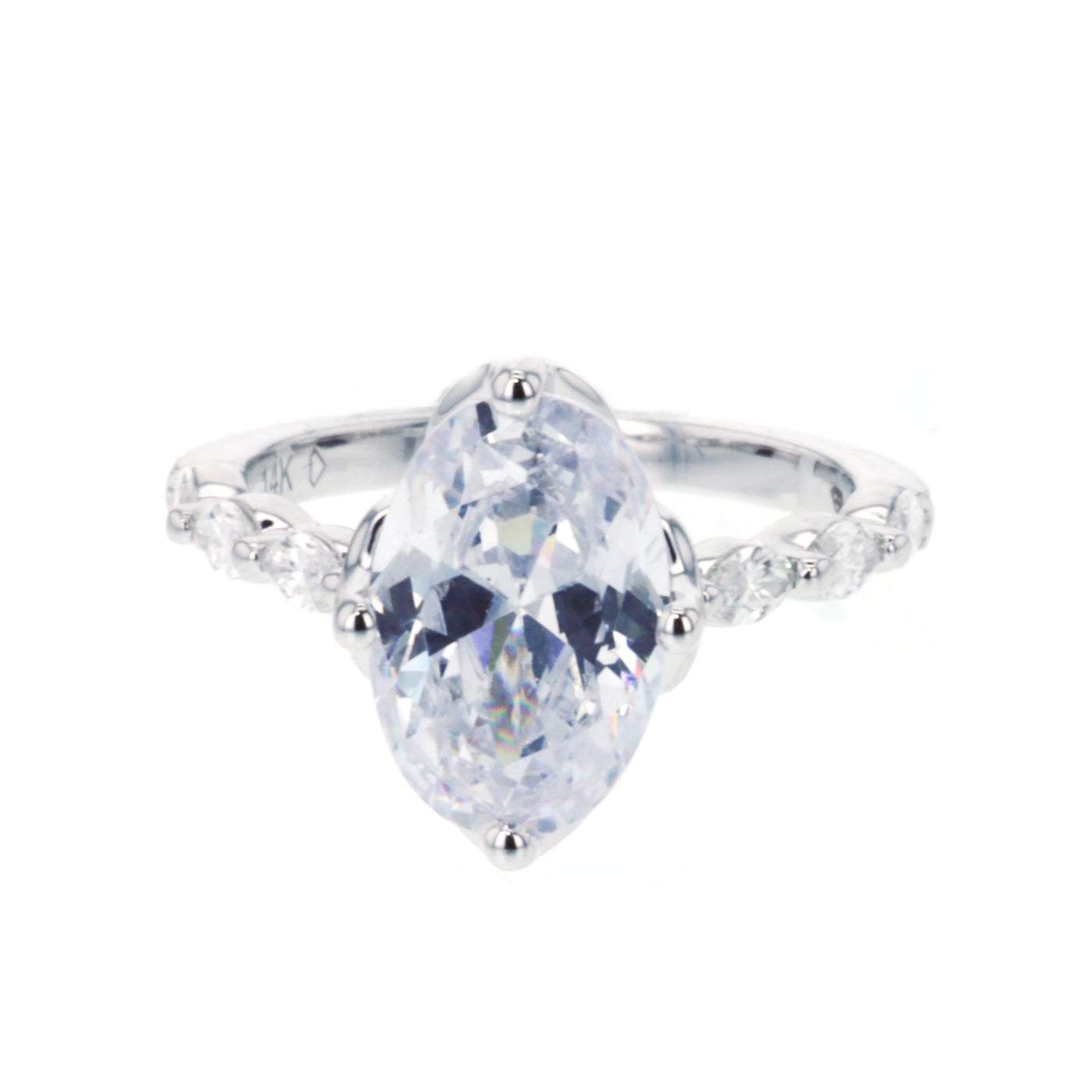 0.44 ctw Diamond Solitaire Engagement Ring
