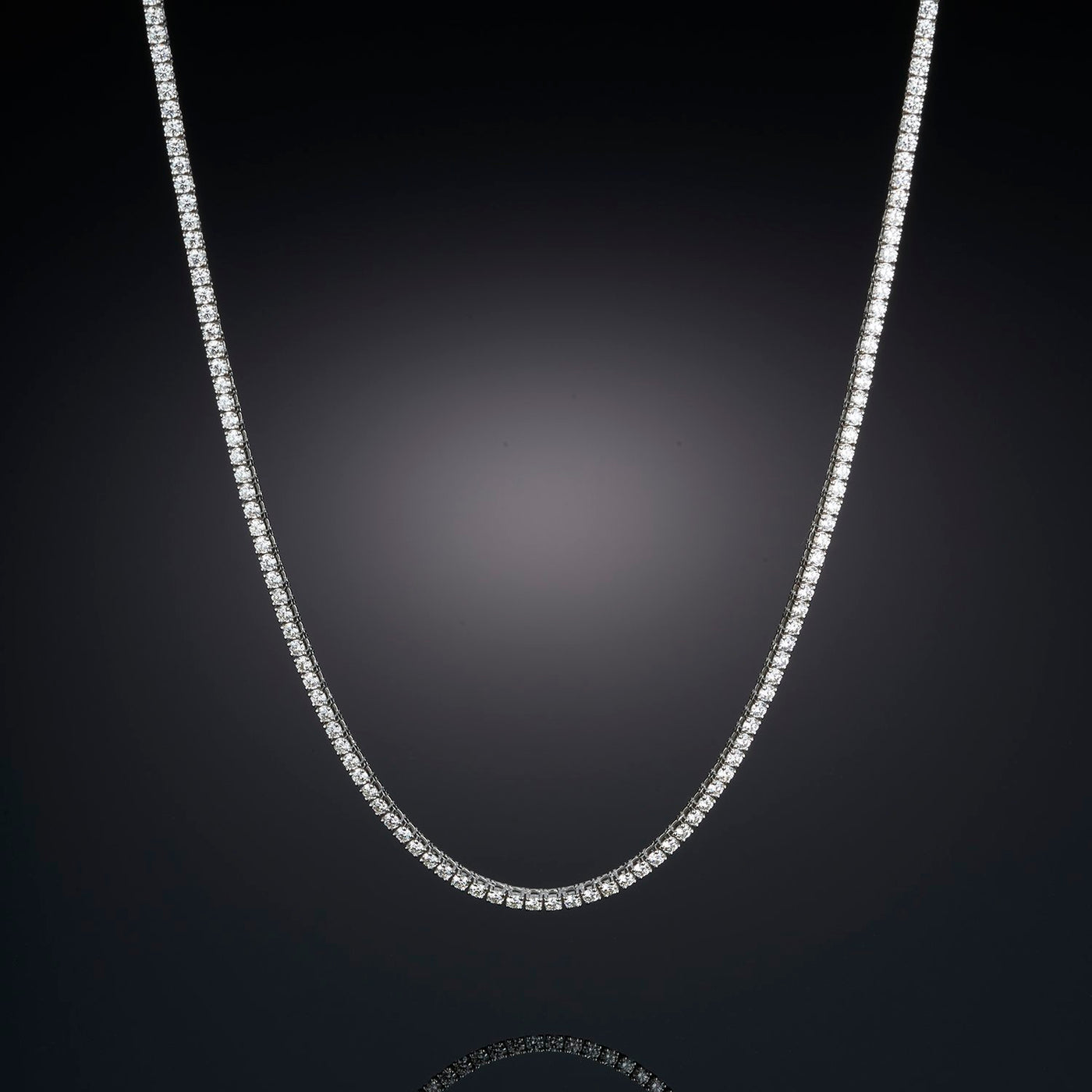 16" 10.55 ctw Diamond Eternity Necklace