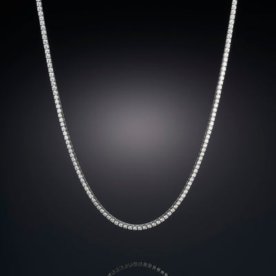16" 10.55 ctw Diamond Eternity Necklace