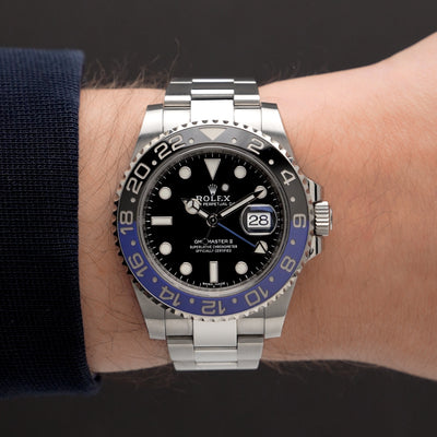 2015 GMT-Master II "Batman" (Ref. 116710BLNR)