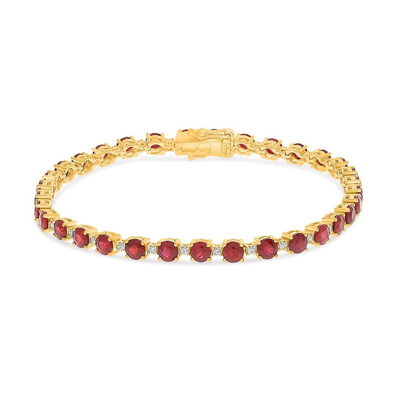 Ruby & Diamond Bracelet