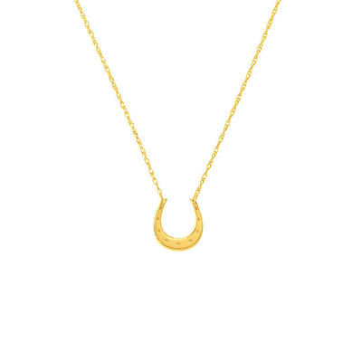 Mini Horse Shoe Necklace