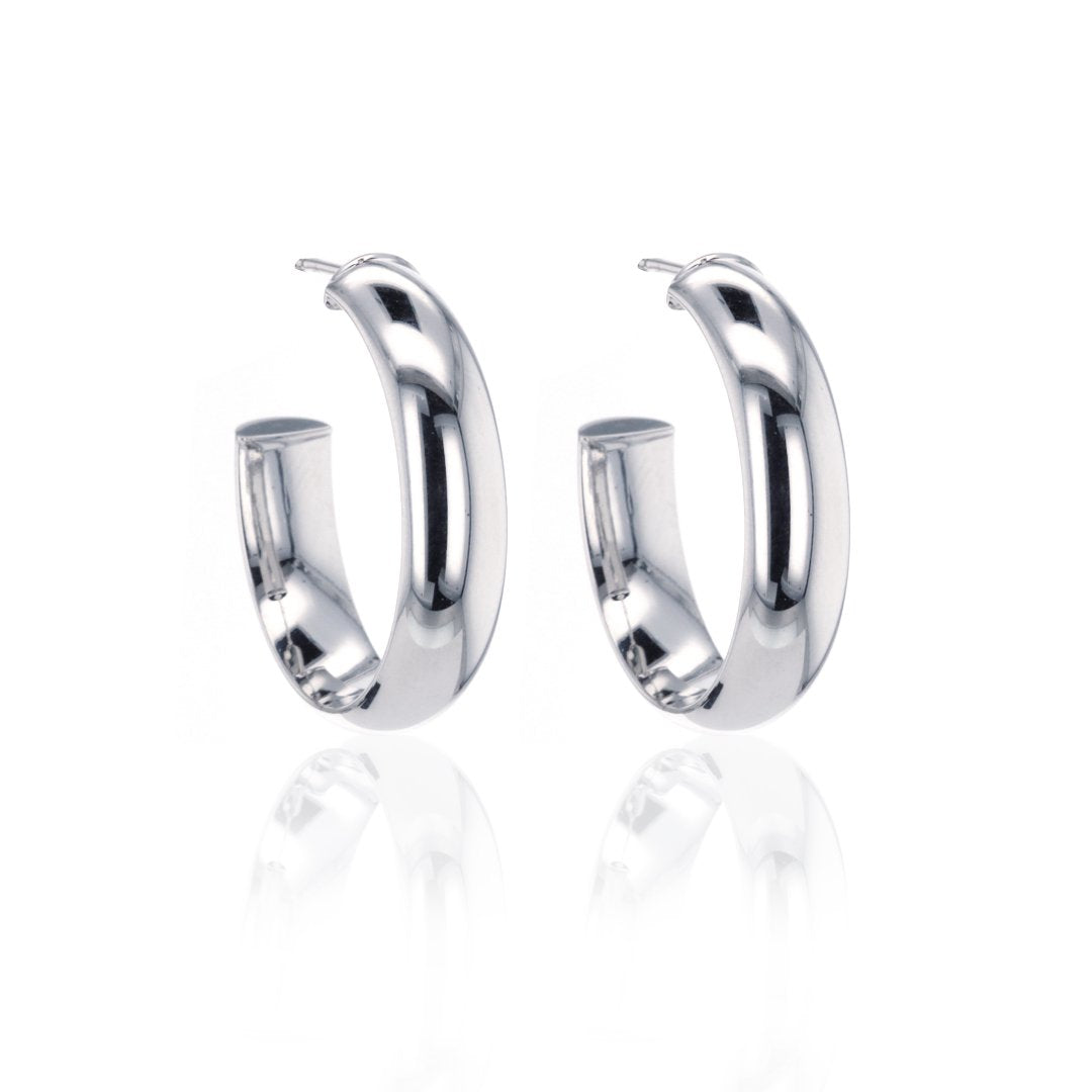 20MM Round Hoop Earrings