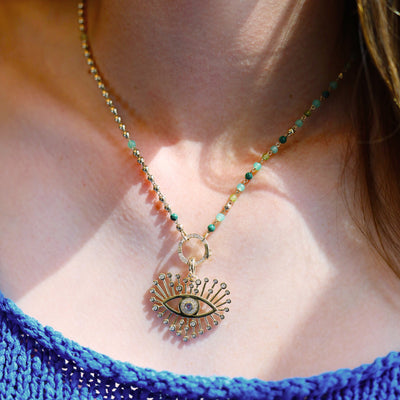 Love & Protection Heart Pendant